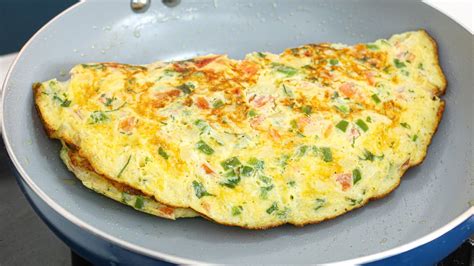 como fazer omelete simples